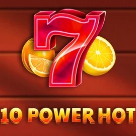10 Power Hot by Amusnet Interactive, showcased at shuffle-kaszino.com – game logo