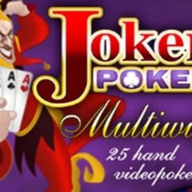 Official Table Games logo: 25H Joker Poker (Espresso) by Espresso Games at Shuffle Casino