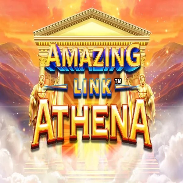 Amazing Link Athena logo – Slots by SpinPlay Games at Shuffle Casino