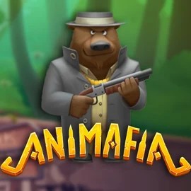 Slots logo of Animafia from Peter &amp; Sons at Shuffle Casino