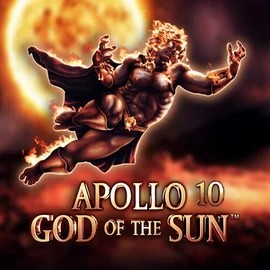 Apollo God of the Sun online game logo by Novomatic on shuffle-kaszino.com
