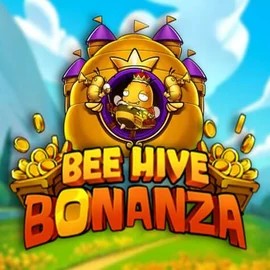 Slots logo of Bee Hive Bonanza from NetEnt at Shuffle Casino