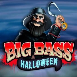 Big Bass Halloween slot logo by Pragmatic Play at Shuffle Casino