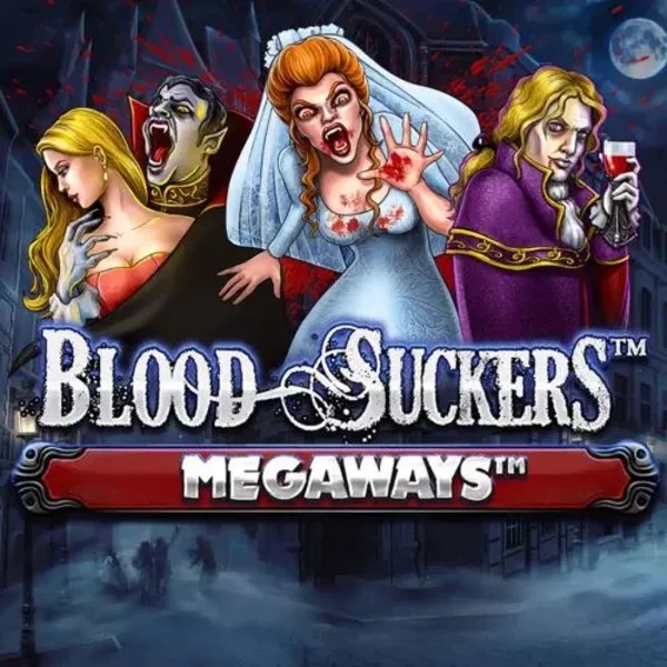 Blood Suckers Megaways by Red Tiger Gaming, showcased at shuffle-kaszino.com – game logo