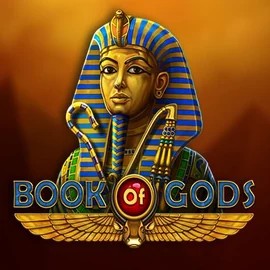 Book of Gods logo by BF Games at Shuffle Casino