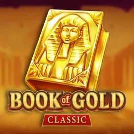 Book of Gold Classic online game logo by Playson on shuffle-kaszino.com