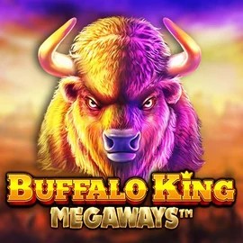 Buffalo King Megaways by Pragmatic Play, showcased at shuffle-kaszino.com – game logo