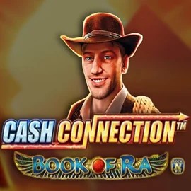Cash Connection Book Of Ra casino game by Novomatic – featured logo at Shuffle Casino