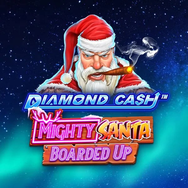 Diamond Cash Mighty Santa Boarded Up – slot by Greentube, featured at shuffle-kaszino.com
