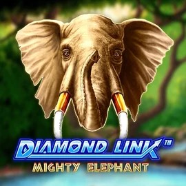 Diamond Link Mighty Elephant logo – Slots by Novomatic at Shuffle Casino