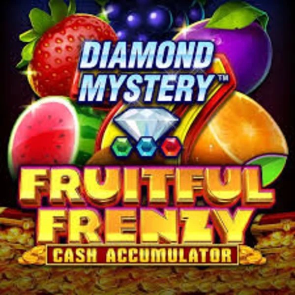 Diamond Mystery Fruitful Frenzy Cash Accumulator slot visual from Greentube available on shuffle-kaszino.com