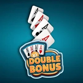 Double Double Bonus slot logo by Red Rake Gaming at Shuffle Casino