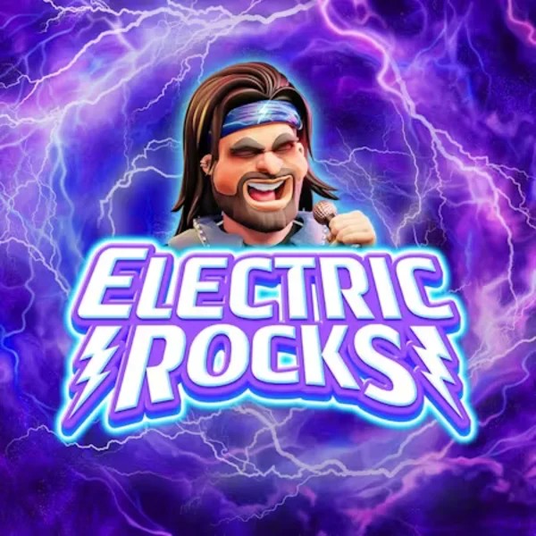 Official Slots logo: Electric Rocks by Inspired Gaming at Shuffle Casino