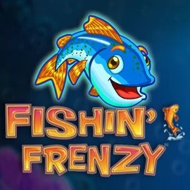 Fishin Frenzy logo by Blueprint Gaming at Shuffle Casino