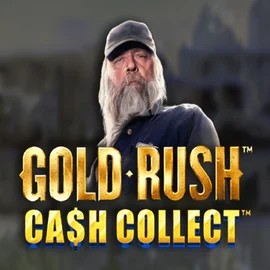 Gold Rush Cash Collect slot logo by Origins at Shuffle Casino