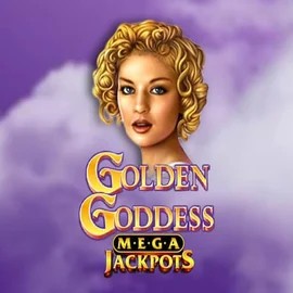 Golden Goddess Megajackpots logo by IGT at Shuffle Casino