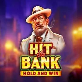 Hit The Bank Hold and Win slot visual from Playson available on shuffle-kaszino.com