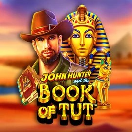 John Hunter and the Book of Tut online game logo by Pragmatic Play on shuffle-kaszino.com