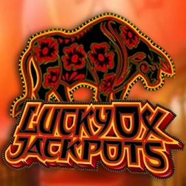 Try Lucky Ox Jackpots slot by Rival on shuffle-kaszino.com – logo image