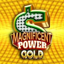 Magnificent Power Gold logo by Oros Gaming at Shuffle Casino
