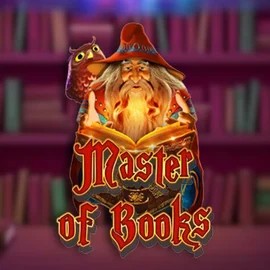 Master of Books online game logo by Swintt on shuffle-kaszino.com