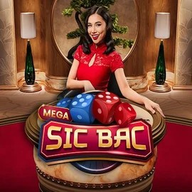 Mega Sic Bac logo by Pragmatic Play Shuffle Casino