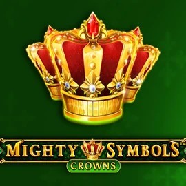 Mighty Symbols Crowns logo by Wazdan Shuffle Casino