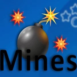 Mines (Spribe) slot logo by Spribe at Shuffle Casino