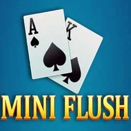Mini Flush logo by TaDa Gaming Shuffle Casino