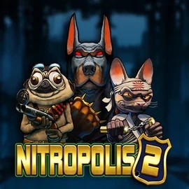 Nitropolis 2 logo by ELK Studios Shuffle Casino