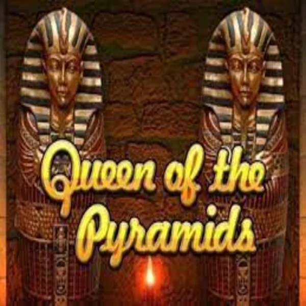 Queen of the Pyramids logo by Playtech Shuffle Casino