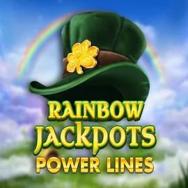 Rainbow Jackpots Power Lines game by Red Tiger Gaming – logo hosted on Shuffle Casino
