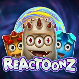 Reactoonz game by Play’n GO – logo hosted on Shuffle Casino