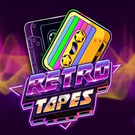 Retro Tapes game by Push Gaming – logo hosted on Shuffle Casino