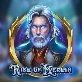 Try Rise of Merlin slot by Play’n GO on shuffle-kaszino.com – logo image