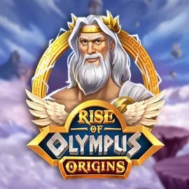 Slots logo of Rise of Olympus Origins from Play’n GO at Shuffle Casino