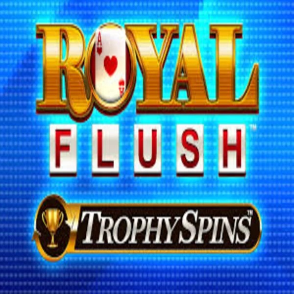 Official Slots logo: Royal Flush Trophy Spins by Greentube at Shuffle Casino