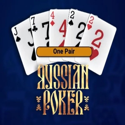 Russian Poker logo by OneTouch Games Shuffle Casino
