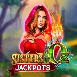 Sisters Of Oz Jackpots by Triple Edge Studios, showcased at shuffle-kaszino.com – game logo