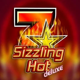 Sizzling Hot Deluxe logo – Slots by Novomatic at Shuffle Casino