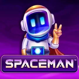 Spaceman by Pragmatic Play, showcased at shuffle-kaszino.com – game logo