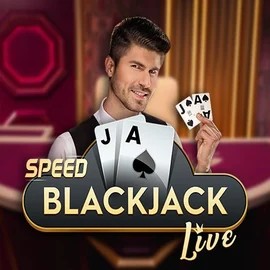 Speed Blackjack logo – Live Casino by Pragmatic Play at Shuffle Casino