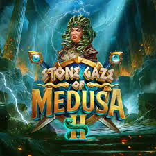 Stone Gaze of Medusa 2 slot visual from Stakelogic available on shuffle-kaszino.com