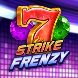 Strike Frenzy online game logo by Pragmatic Play on shuffle-kaszino.com