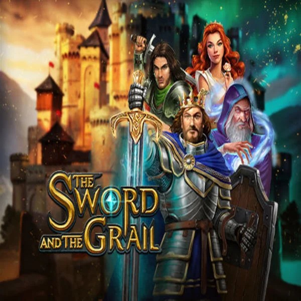 The Sword and the Grail by Play’n GO, showcased at shuffle-kaszino.com – game logo